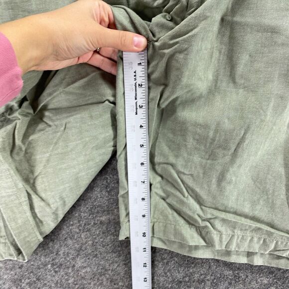 Road Cargo Shorts Men 42 Gray High Rise Flat Front Cotton Pockets Regular Fit - Picture 7 of 10